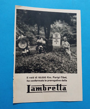 PUBBLICITA'  ANNI 50 LAMBRETTA