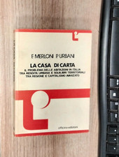 F. MERLONI-P. URBANI-LA CASA DI CARTA-OFFICINA EDIZIONI-1974