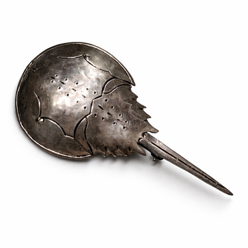 Spilla granchio ferro - , di