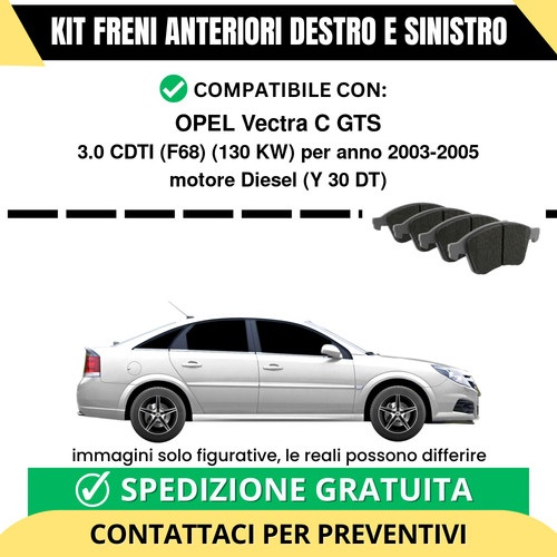Pastiglie freno anteriori per - freno,