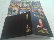 DYLAN DOG cofanetto rigido a tasche con 100 cartoline -cover  101/200 set comple