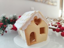 Casetta Natale tridimensionale