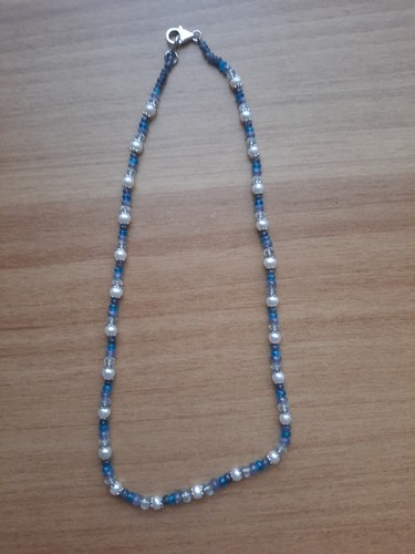 Collana perle apatite - di,