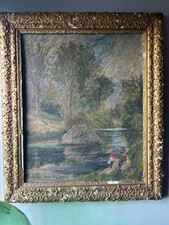 Antico quadro olio su tavola