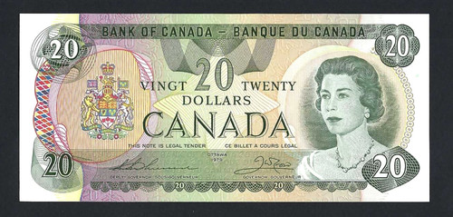 Canada bank 20 - -,