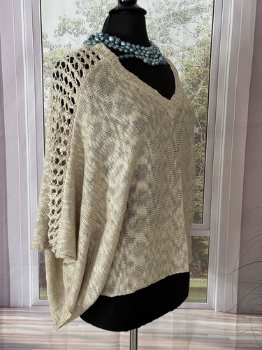 Maglione poncho all uncinetto - poncho, all'uncinetto