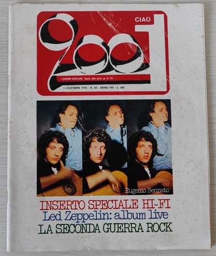Ciao 2001 1976 eugenio - 2001,