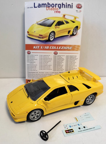 Burago kit montato - montato, 1:18