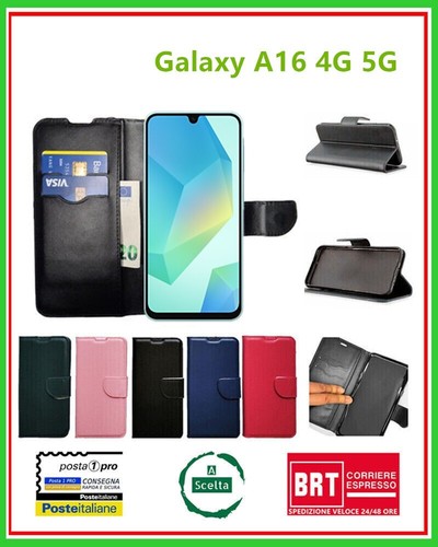 Custodia cover flip case libro - flip,