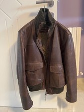 Giubbotto di pelle Marlboro classic uomo taglia M