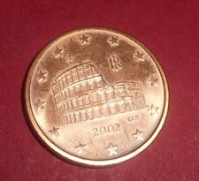 5 CENTESIMI DI EURO DEL 2002 ITA. MONETA RARA PER COLLEZIONISTI 