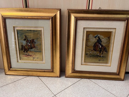 Coppia quadri i - coppia, di