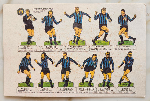 Cartolina calcio squadra - c4),