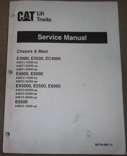 Caterpillar e3000 e3500 ec4000 - caterpillar,