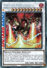 DRAGO TRIDENTE - MP24-IT147 - 1Ed - Rara Segreta Prismatica - Yu-gi-oh Yugioh