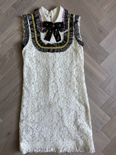 Gucci mini abito pizzo - mini,