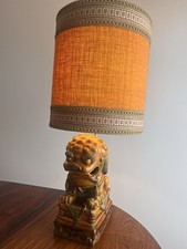 Cane Fo Lampada Ceramica Originale ‘900