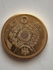 Moneta oro Meiji 13 anni 20