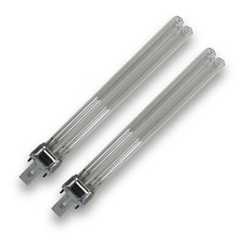2 x 11 W 11 Watt PLS UV/UVC lampadina/lampada/tubo/luce laghetto filtro chiarificatore sterilizzatore