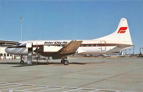 Cartoline aereo inter city air - cartoline,