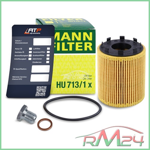 Mann filtro olio - mann, tappo