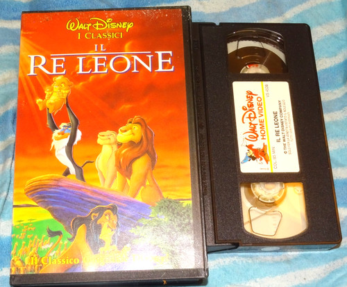 Vhs leone walt disney - re,