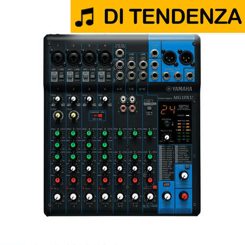 Yamaha mg10xu mixer canali - mg10xu,