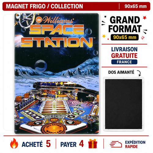 Magnet frigo flipper space - flipper,
