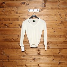 Maglioncino Sun68 TG. S Deadstock W/Tags (Cod.EBAY1676) Donna Bianco Cotone