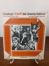 CATALOGO BOLAFFI DEL CINEMA ITALIANO - SECONDO VOL. 1956/1965 [ BOLAFFI, 1977 ]