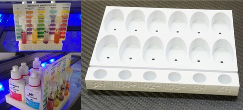Porta provette acquario - , rack