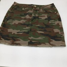 Minigonna denim stampa