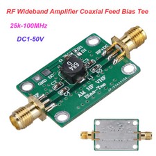 Bias Tee Wideband 25k-100MHz