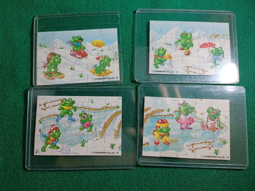 Kinder puzzle ranopla - kinder, 1993
