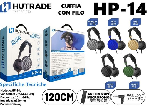 Hutrade cuffie stereo - hutrade,