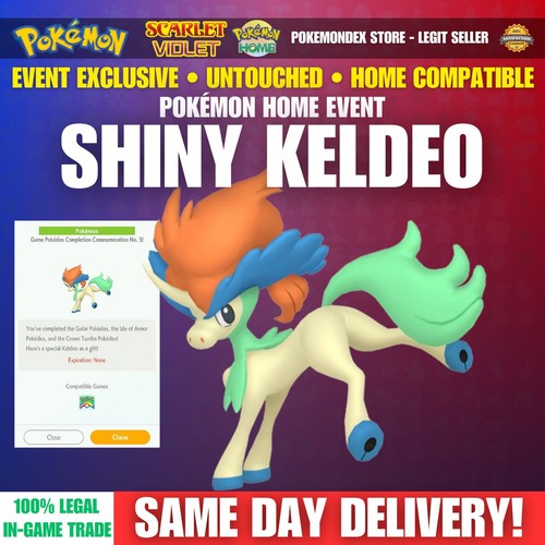 Shiny keldeo 2025 - ⭐️,