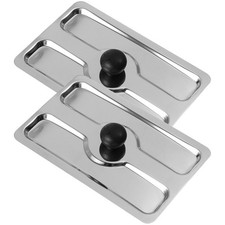  2 pezzi di tostapane professionale copertura del pane durevole coperchio