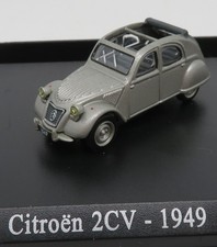 UNIVERSAL HOBBIES UH idem NOREV METAL HO 1/87 CITROEN 2CV 1949 CAPOTE OUVERTE