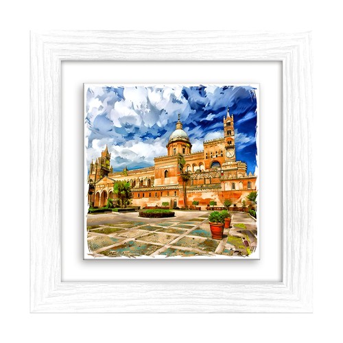 Lupia quadro ceramica stampata - lupia,