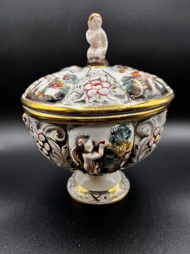 Vintage italy capodimonte with - vintage,