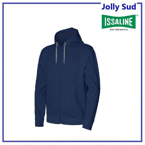 Felpa blu con cappuccio - con,