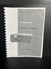 Kenwood TS-930S Manuale di