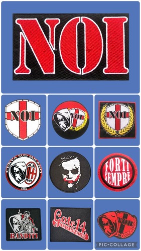 Toppa patch ultras - toppa, milan