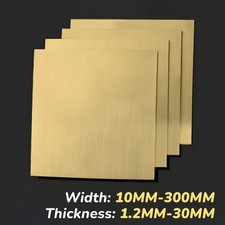 Piastra ottone quadrata