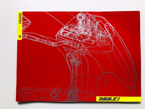 Ferrari 355 depliant - ferrari,