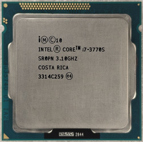 Intel core 3770s sr0pn 10 - i7-3770s, 3,10