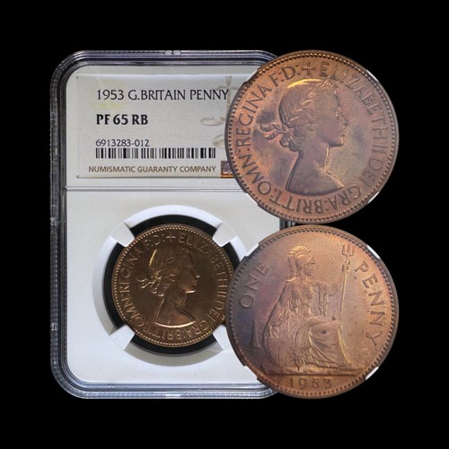 Gran bretagna 1953 penny - penny,