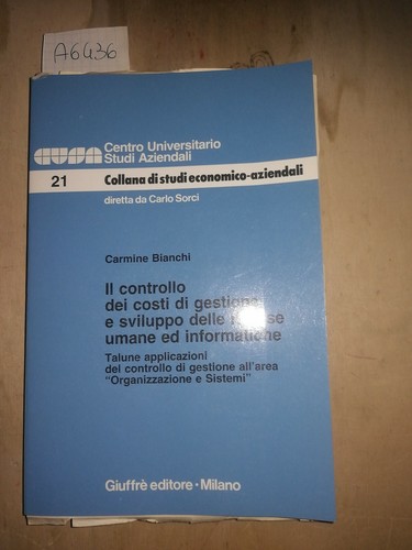 Controllo dei costi di - il,