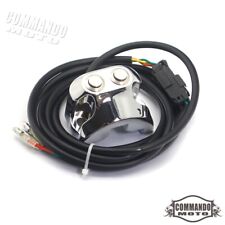 Interruttore manubrio cromato