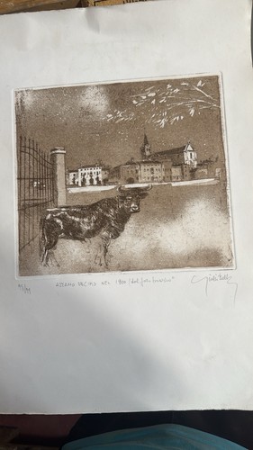 Incisione giulio belluz - , azzano